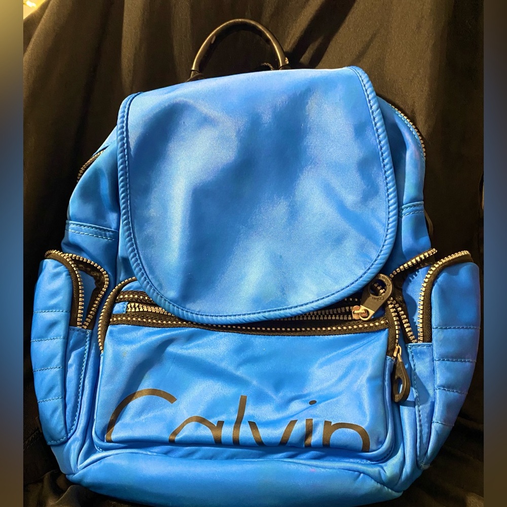 Calvin Klein Blue Backpack